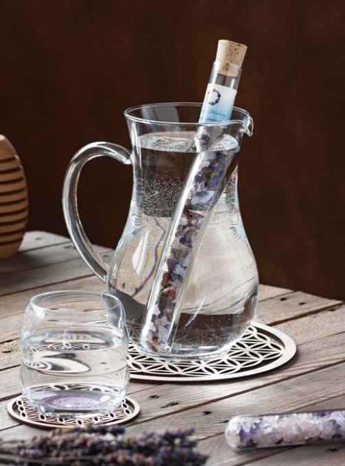 Edelstein-Wasserstäbe