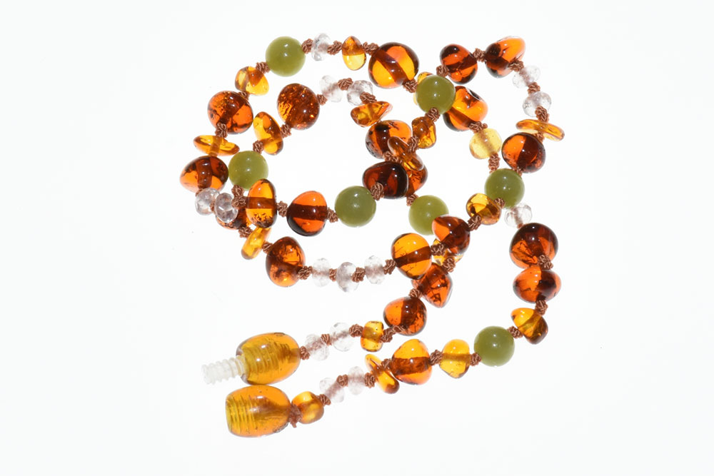 Baby Bernsteinkette Waage